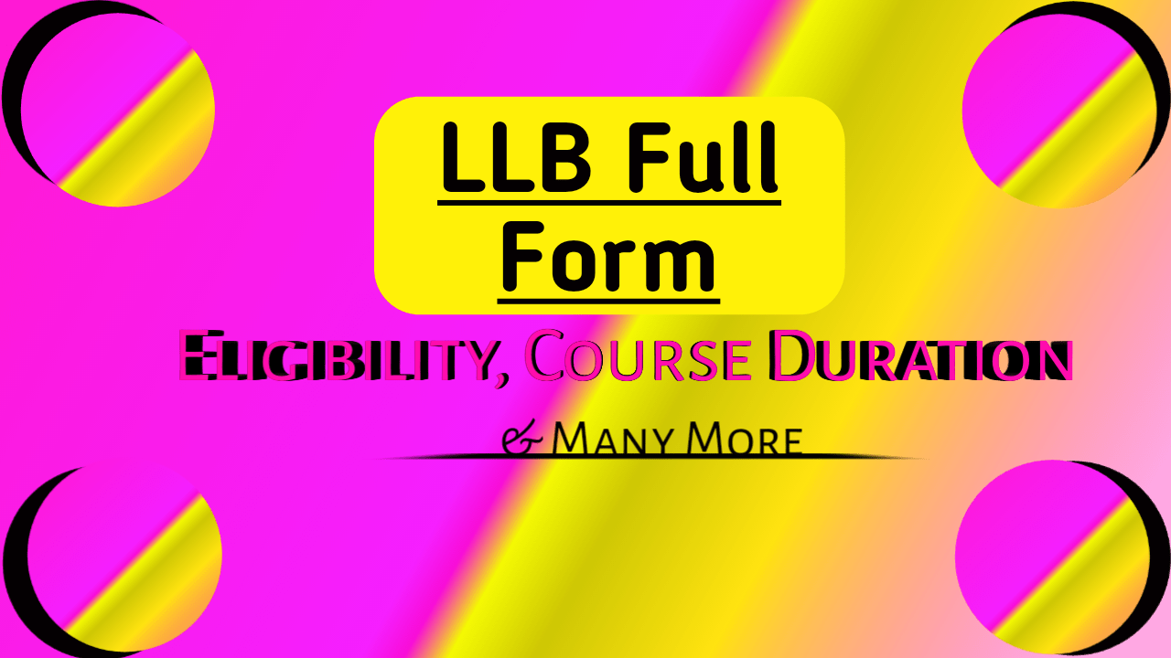 LLB full form
